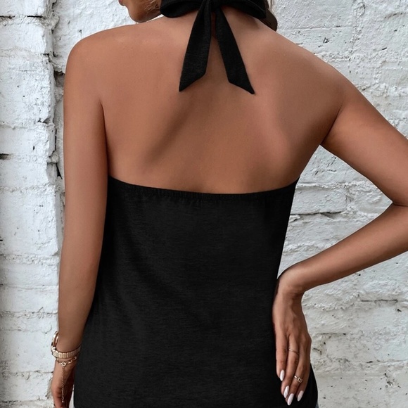 Boho Halter Minimalist Top - Picture 3 of 14
